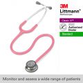 3M Littmann Classic III Stethoscope, Pearl Pink Tube, 27 inch, 5633